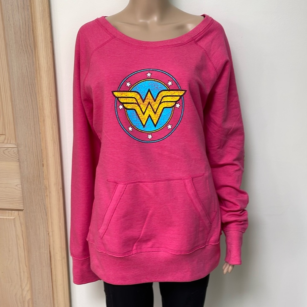 Wonder Woman Pink Sweatshirt